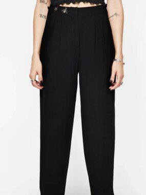 Chloris Embroidered Waist Balloon Trouser - 8